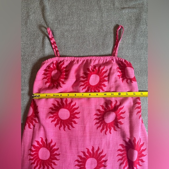 NWT Paper Heart Linen Blend Maxi Dress Size S - Picture 8 of 12